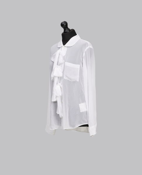BOW-TIED APPLIQUE SHIRT