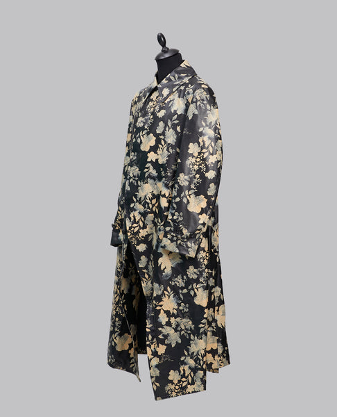 FLOWER PRINT COAT