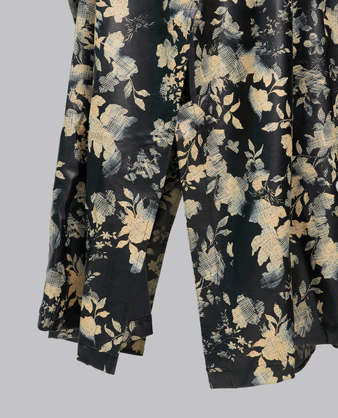 FLOWER PRINT COAT