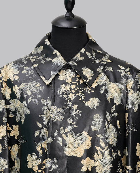 FLOWER PRINT COAT