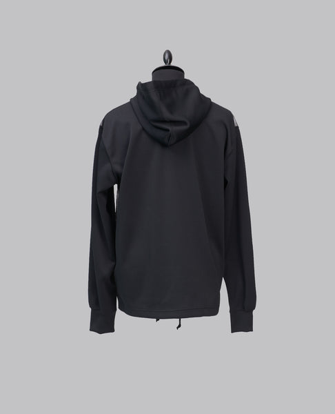 BLACK MESH HOODIE