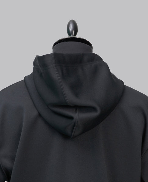 BLACK MESH HOODIE