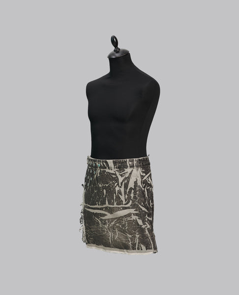 CONCORDIANS DRKSHDW SISYSNAP SKIRT