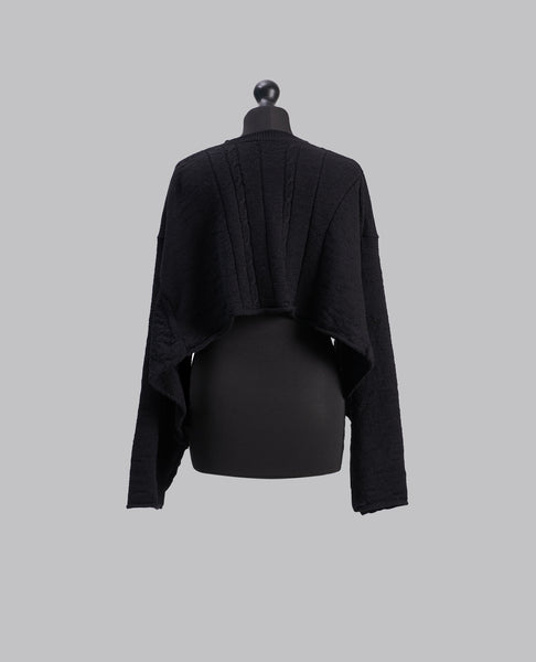 RN DESIGN KNIT SCARF PULLOVER