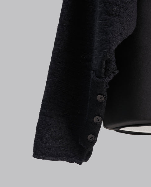 RN DESIGN KNIT SCARF PULLOVER