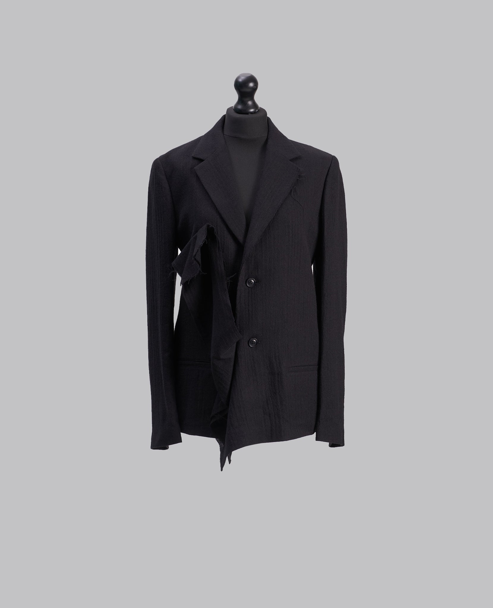 O-LEFT FRONT DRAPE JACKET