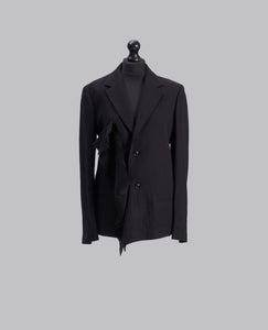 O-LEFT FRONT DRAPE JACKET