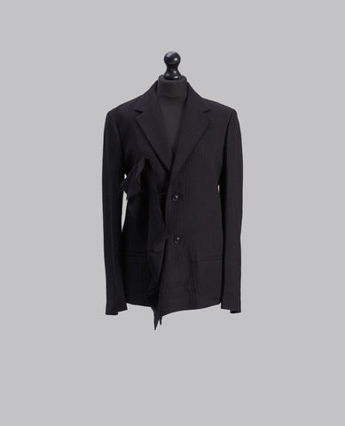 O-LEFT FRONT DRAPE JACKET