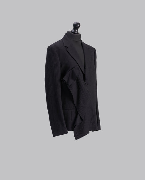 O-LEFT FRONT DRAPE JACKET