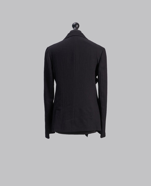 O-LEFT FRONT DRAPE JACKET