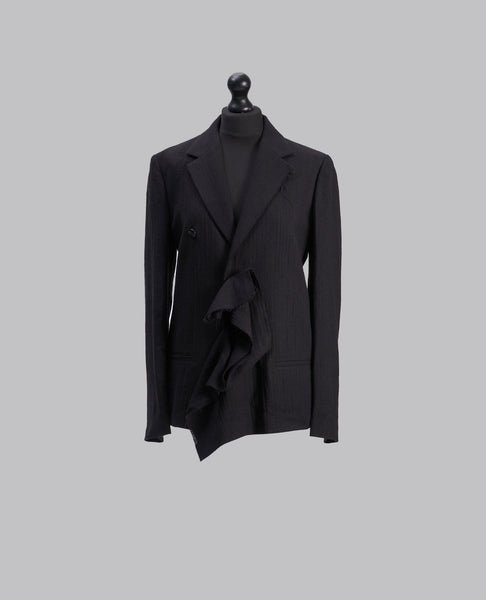 O-LEFT FRONT DRAPE JACKET