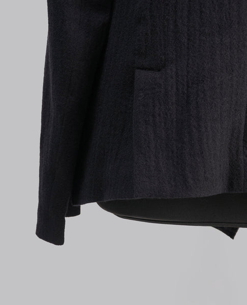 O-LEFT FRONT DRAPE JACKET
