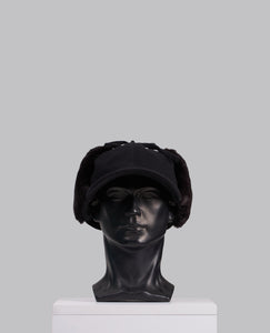 CAP WITH FUR EARMUFF