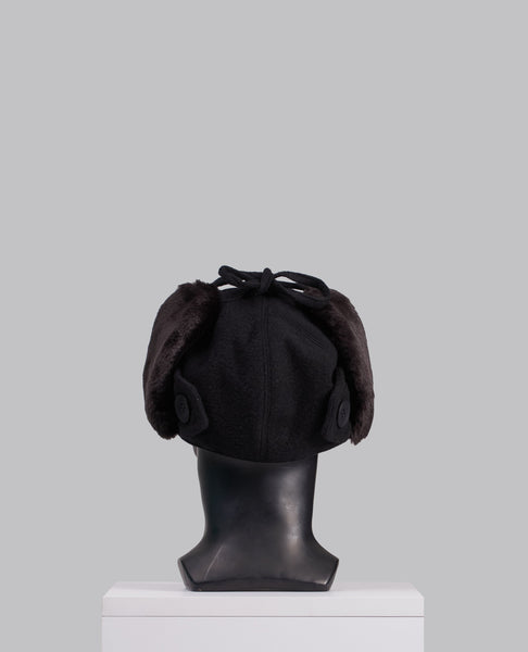 CAP WITH FUR EARMUFF