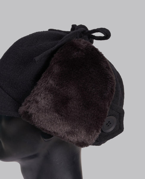 CAP WITH FUR EARMUFF