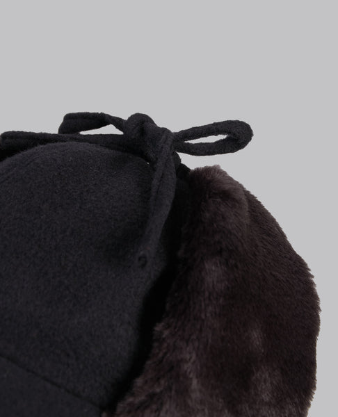 CAP WITH FUR EARMUFF