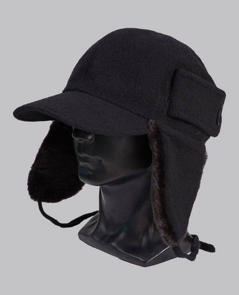 CAP WITH FUR EARMUFF