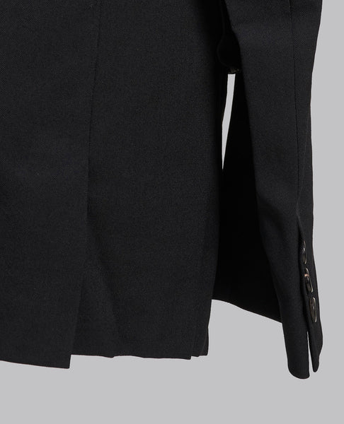 HOODED WOOL BLAZER