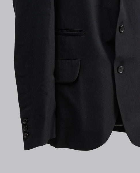HOODED WOOL BLAZER