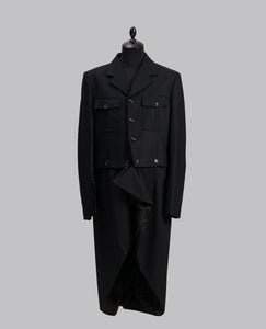 RUNWAY DETACHABLE WOOL COAT