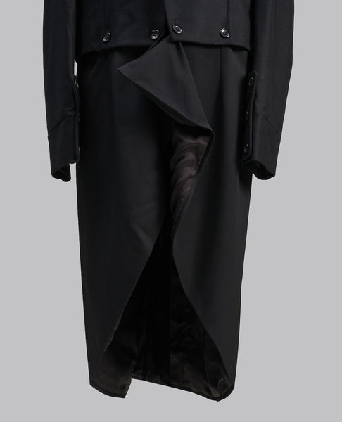 RUNWAY DETACHABLE WOOL COAT