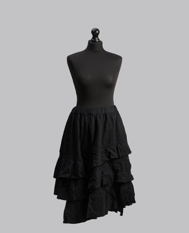 ASYMMETRIC FRILL SKIRT