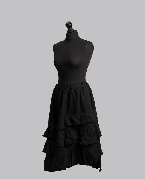 ASYMMETRIC FRILL SKIRT