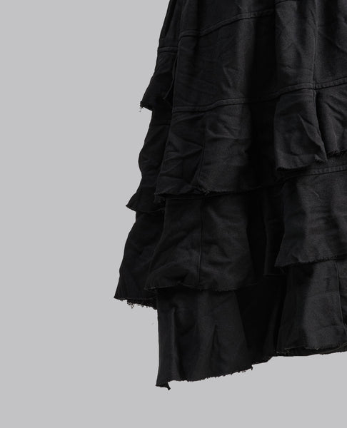ASYMMETRIC FRILL SKIRT
