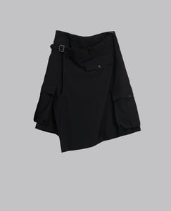 RUNWAY WRAPAROUND SHORTS