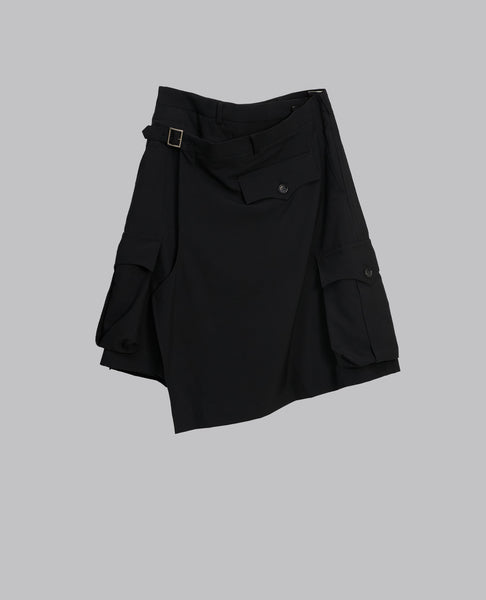 RUNWAY WRAPAROUND SHORTS