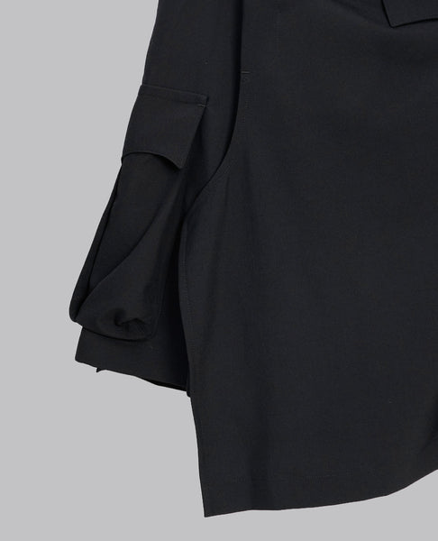RUNWAY WRAPAROUND SHORTS