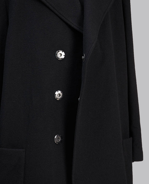 F SNAP LONG COAT