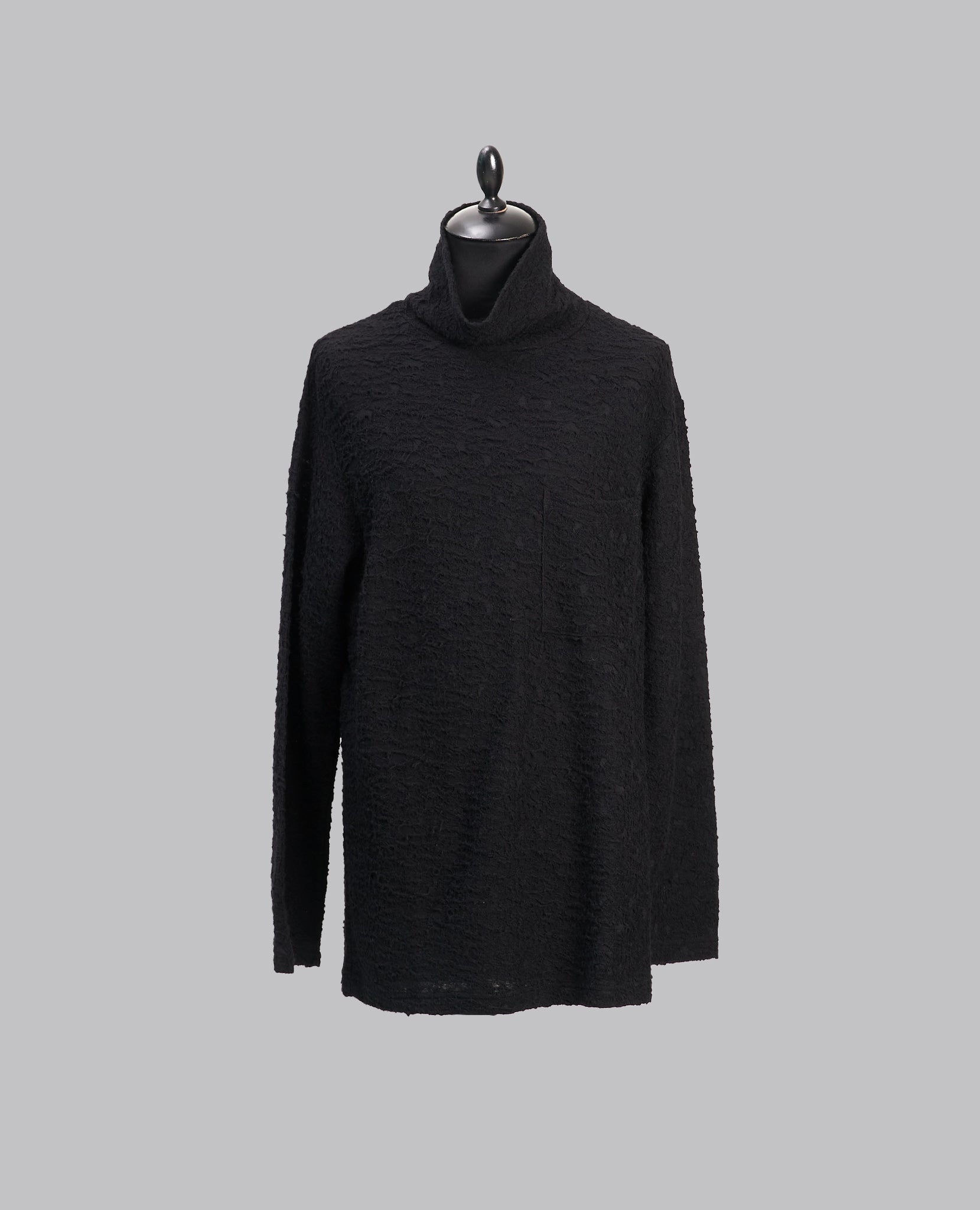 POCKET TURTLE NECK LONG SLEEVE
