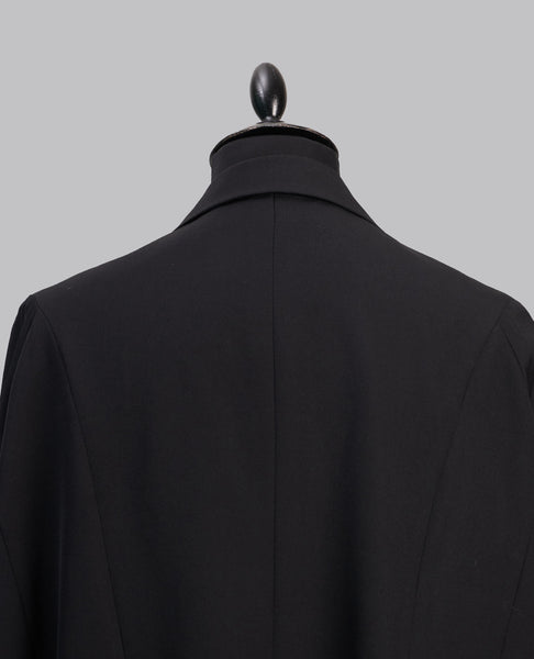 DRAPED HEM BLAZER