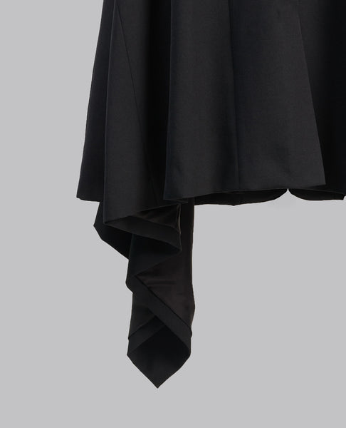DRAPED HEM BLAZER