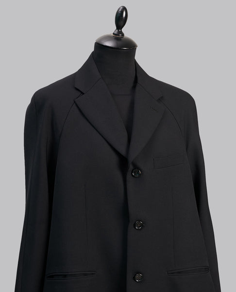 DRAPED HEM BLAZER