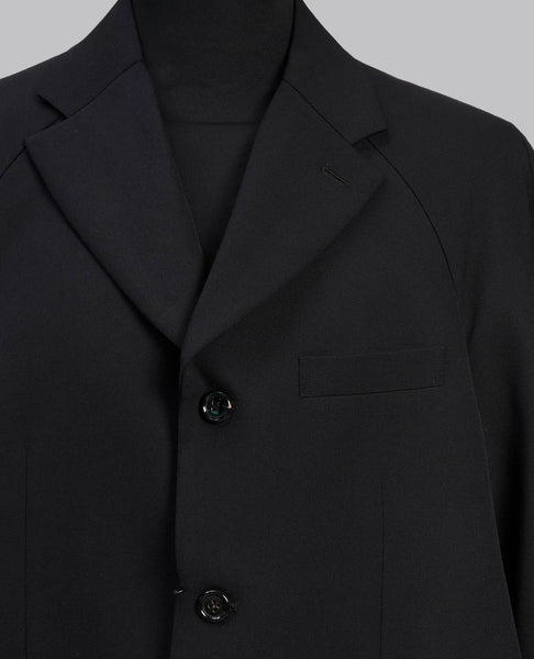 DRAPED HEM BLAZER