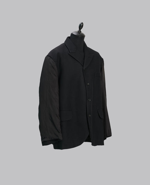 DOUBLE SLEEVE WOOL BLAZER