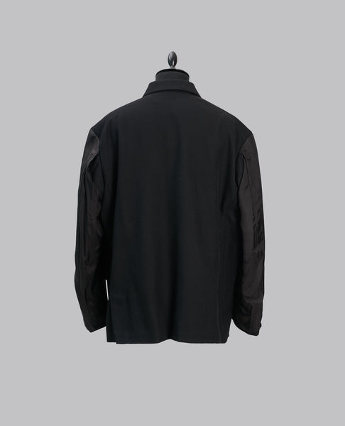 DOUBLE SLEEVE WOOL BLAZER