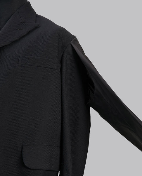DOUBLE SLEEVE WOOL BLAZER