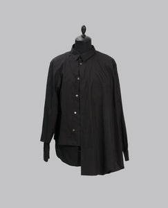 LAYERED ASYMMETRIC SHIRT