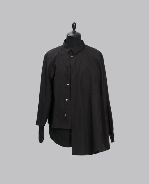 LAYERED ASYMMETRIC SHIRT