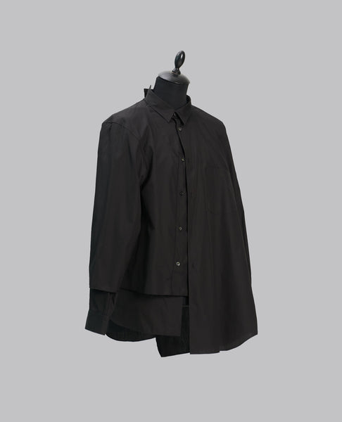 LAYERED ASYMMETRIC SHIRT
