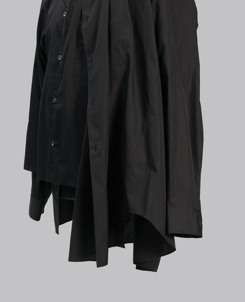LAYERED ASYMMETRIC SHIRT
