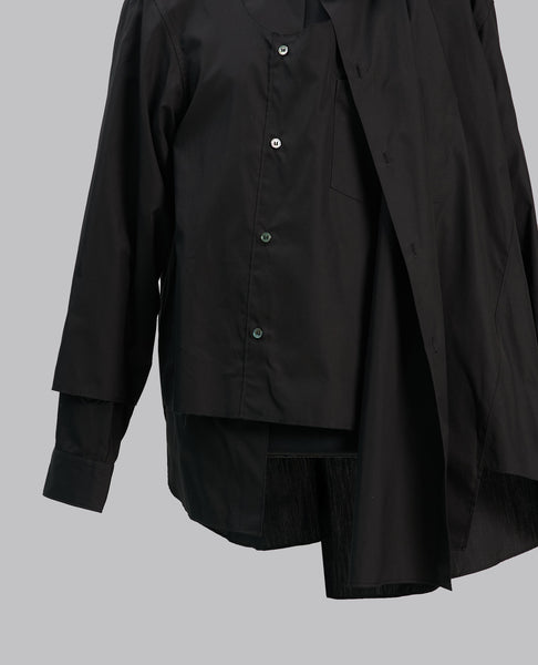 LAYERED ASYMMETRIC SHIRT