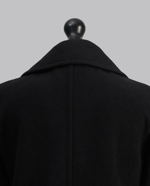 DOUBLE BREASTED DROP PANEL COAT
