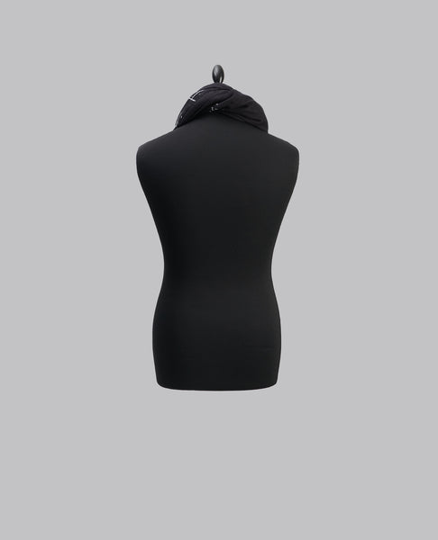 TEMPLE PRINTED COT ASTRO SCARF