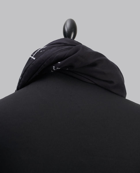 TEMPLE PRINTED COT ASTRO SCARF