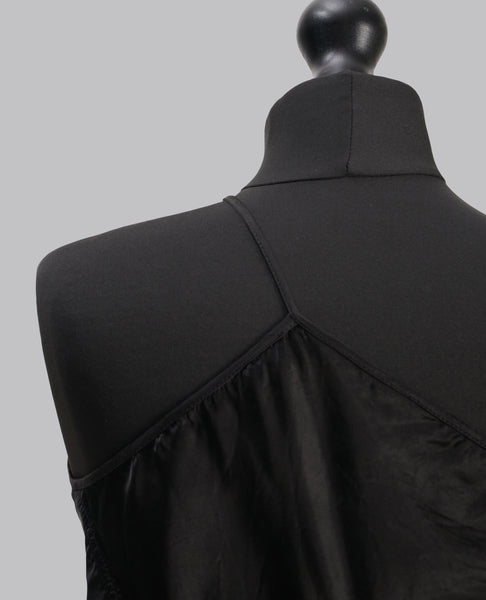 TEMPLE ONE SHOULDER SLIP MINI DRESS