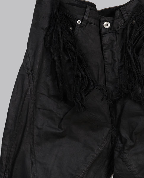 TEMPLE DRKSHDW SLIVERED BOOTCUT